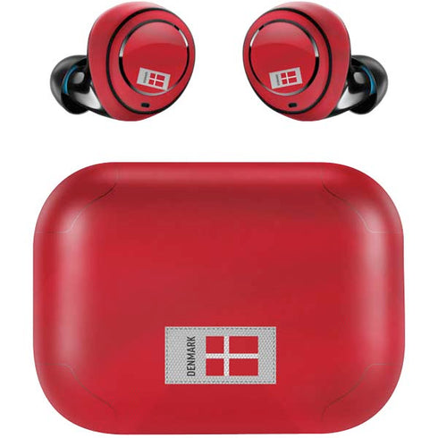 Denmark Soccer Flag Amazon Echo Buds Skin